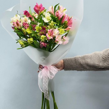 Bouquet of Alstroemeria